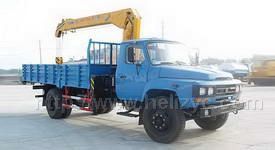 東風(fēng)尖頭隨車(chē)起重運輸車(chē)圖片